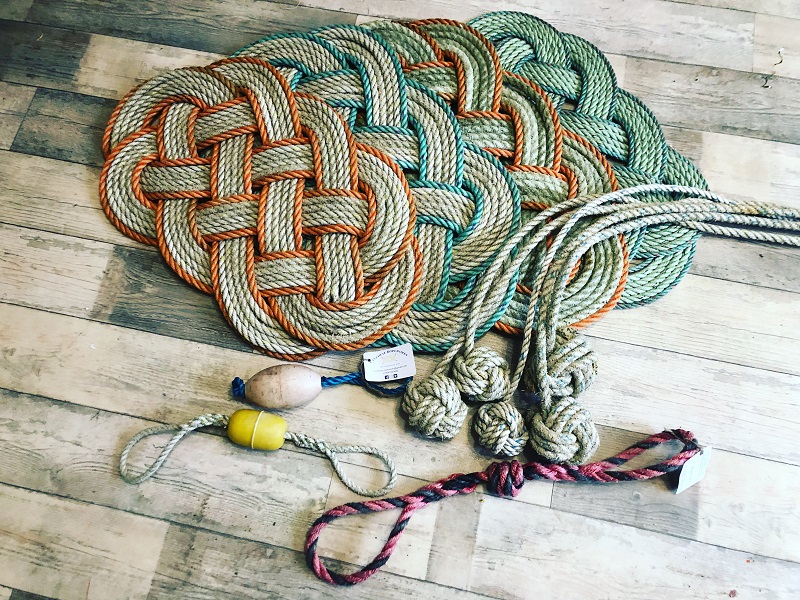 Door Mats made from recovered ghost gear